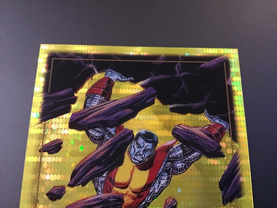 2024 Marvel Masterpieces '92 Platinum #14 Colossus Seismic Gold 91/92 - Image 4 of 4