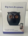 Big Horn AI Owl Ultra Large Subwoofer Voice Alarm Camera NIB