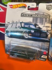 Volvo P220 Amazon Wagon GREEN 2021 Hot Wheels FAST WAGONS Car Culture 2021