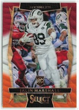 Jalin Marshall RC 2016 Panini Select Tri-Color New York Jets #53