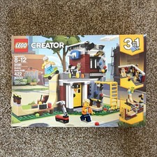 LEGO Modular Skate House 31081 Creator 3 in 1 Complete Set 422 Pieces