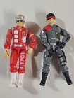 Vintage 1986 GI Joe Lifeline Rescue Trooper Action Figure & His Drinking Buddy