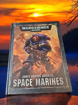  Warhammer 40K Codex Adeptus Astartes Space Marines 2017 8th Ed Factory sealed