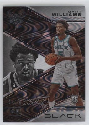 2022-23 Panini Black Rookie Silver 67/75 Mark Williams #80 Rookie RC 12z3