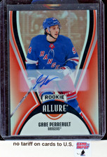 2025-26 Upper Deck Allure Autographs Red Rainbow #122 Gabe Perreault