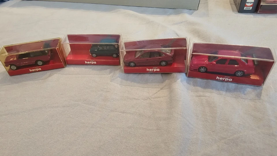 Lotto Herpa auto 1/87 varie marche ,alfa romeo, rover, ecc - Immagine 2 di 4