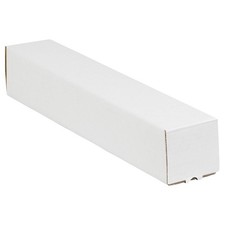 Partners Brand PM2237 Square Mailing Tubes, 2" x 37", Oyster White (Pack of 50)