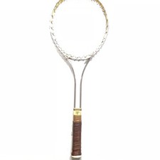Vintage Wilson T2000 Tennis Racquet Metal Frame Brown Leather Grip MPN T2000