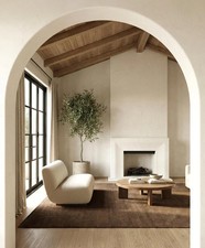 Hand - tufted wool carpet for living room bedroom