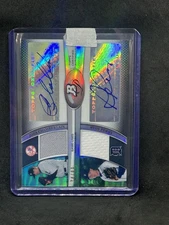 2011 Bowman Platinum Dual Relic /89 Joba Chamberlain Ryan Perry #DAR-CP Auto A6