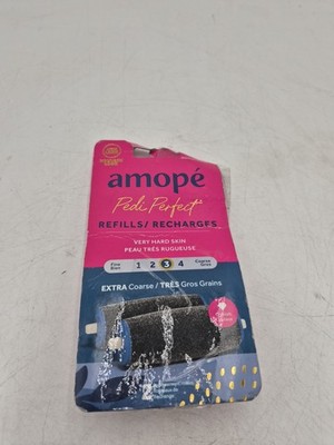 Amope Pedi Perfect Electronic Foot File Refills, Extra Coarse (2 PACK )