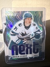 2025-26 Upper Deck Allure - Hues Next? Macklin Celebrini #HN-12 Blue