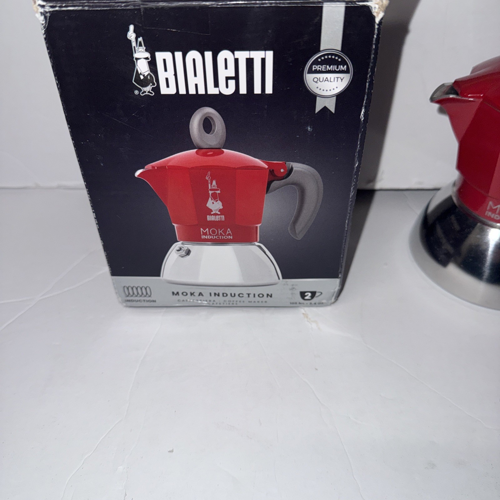 - Red, Induction Stovetop Compatible Used