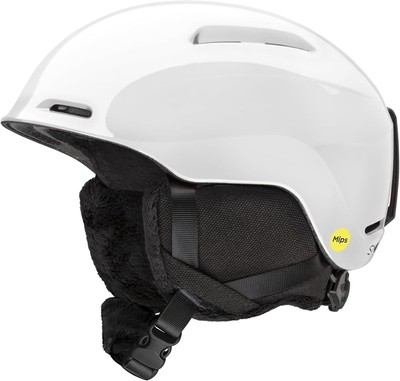 Smith Glide Jr. Helmet   Youth Snowsports with X-Small, White 
