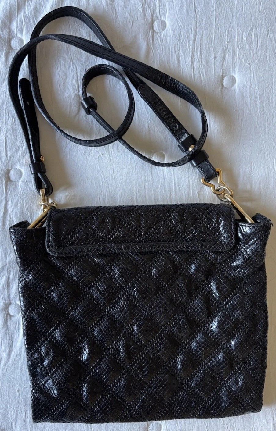 MARC JACOBS SPRING 2010 PYTHON SKIN EMBOSSED LEAT… - image 2