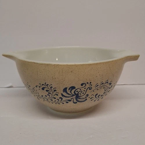 USA PYREX HOMESTEAD Blue Cinderella Mixing Bowl 1.5 Pt #441
