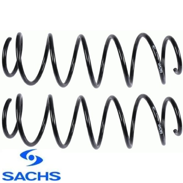 2X Fahrwerksfeder Sachs 998108 2 Federn Satz Federnsatz FüR Fiat-image