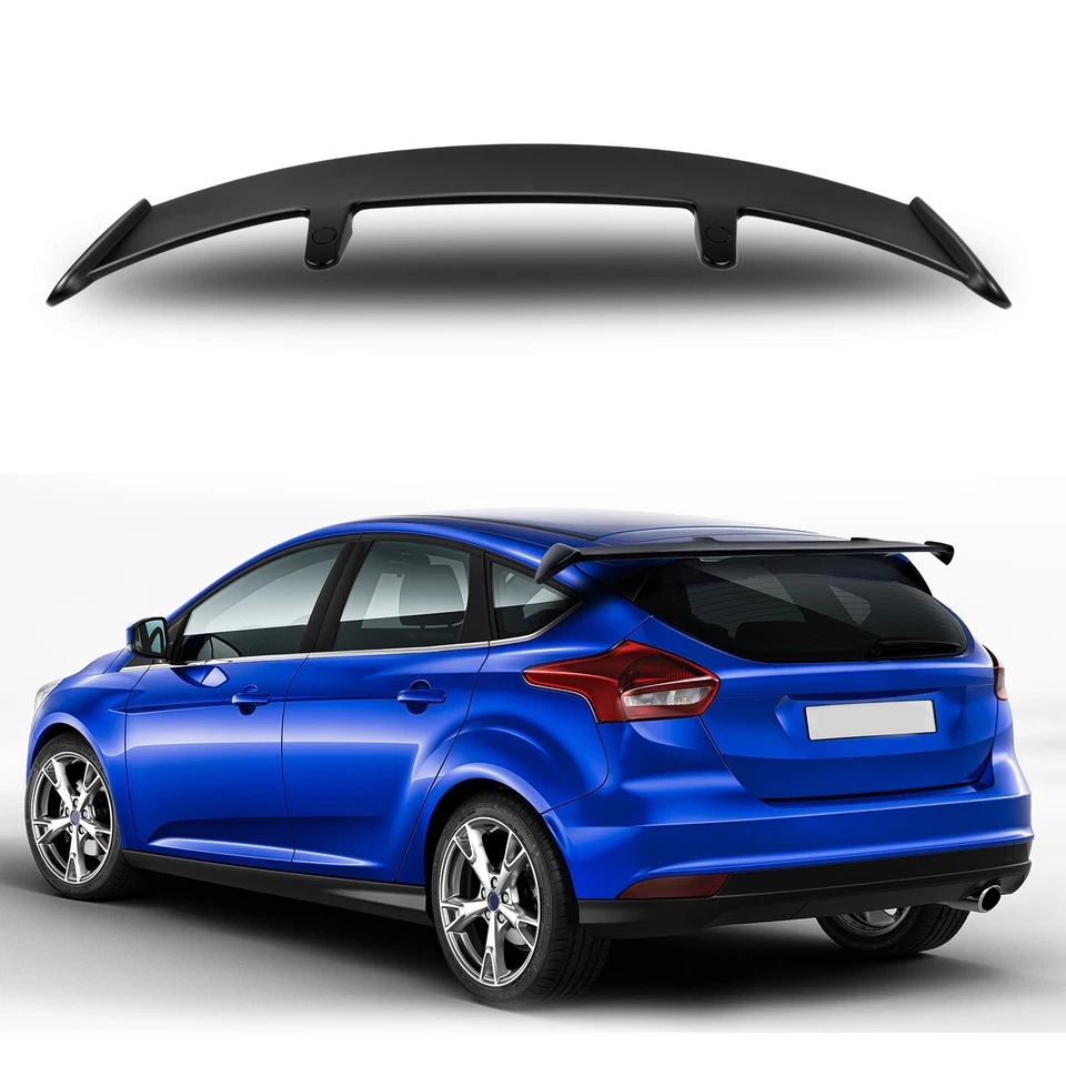 Alerón de techo trasero de 52"" negro mate para Kia Forte5 EX LX GT NEGRO MATE Foto 3 de 4