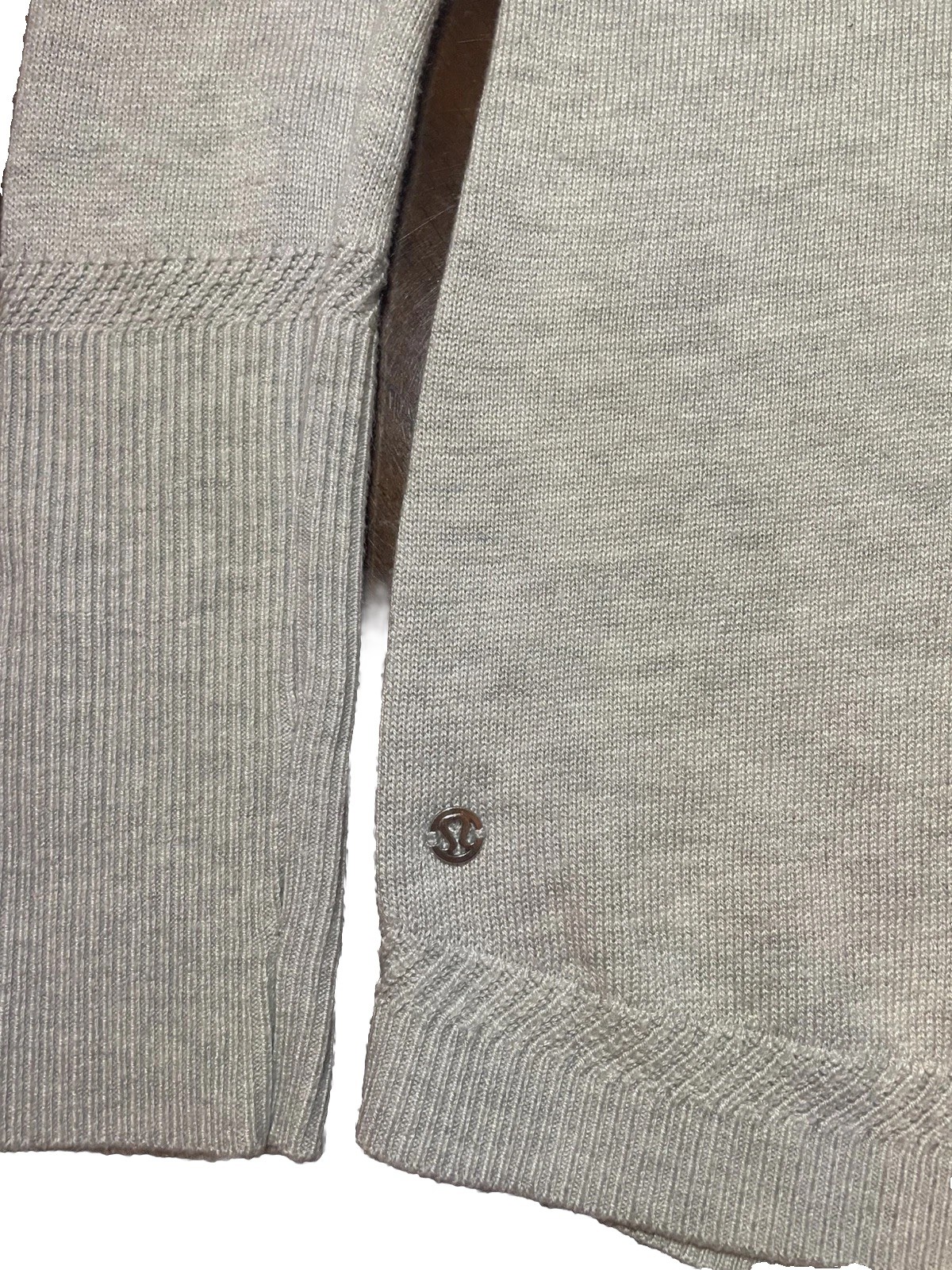 Lululemon Unity At Ease Pullover Sweater Grey Cas… - image 10