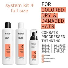 Nioxin Scalp + Hair Thickening System 4 KIT (Full Size)