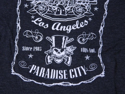 Guns N Roses Bravado Mens T-Shirt Size M Medium Gray Los Angeles FREE S&H - Picture 4 of 5