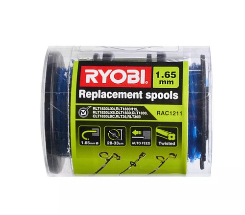 2 X Ryobi Line Trimmer Spool And Line - 3 Pack each - Picture 24 of 24