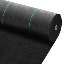 Heavy Duty 100gsm 2m x 25m Weed Control Fabric Membrane Landscape Ground Cover