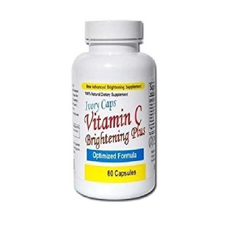 Ivory Caps System1 Skin Whitening Set - Glutathione & Vitamin C Pills + Cream - Picture 2 of 4