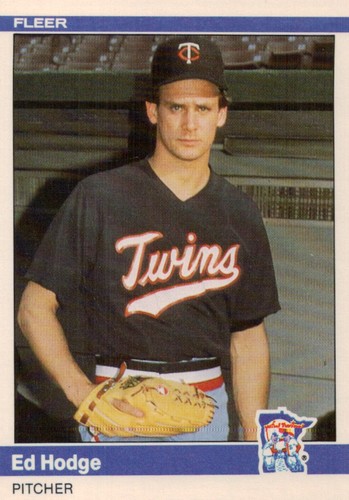 Ed Hodge #U-52 1984 Fleer Update card