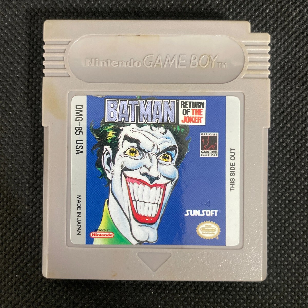 Batman Return Of The Joker for Nintendo Gameboy | eBay