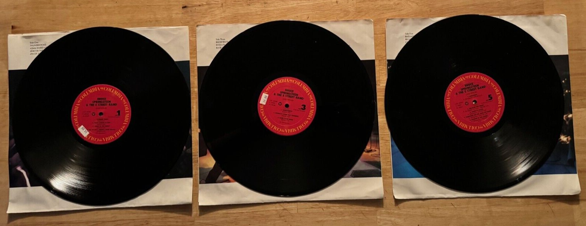 英LP Bruce Springsteen The  UKオリジナル盤 英LP Bruce Springsteen The UKオリジナル盤 BOX OF 5 12