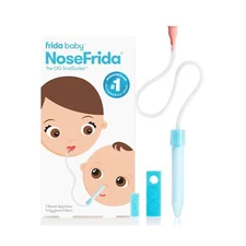Frida Baby NoseFrida SnotSucker for Baby, Nasal Aspirator for Baby, Nose Suck...