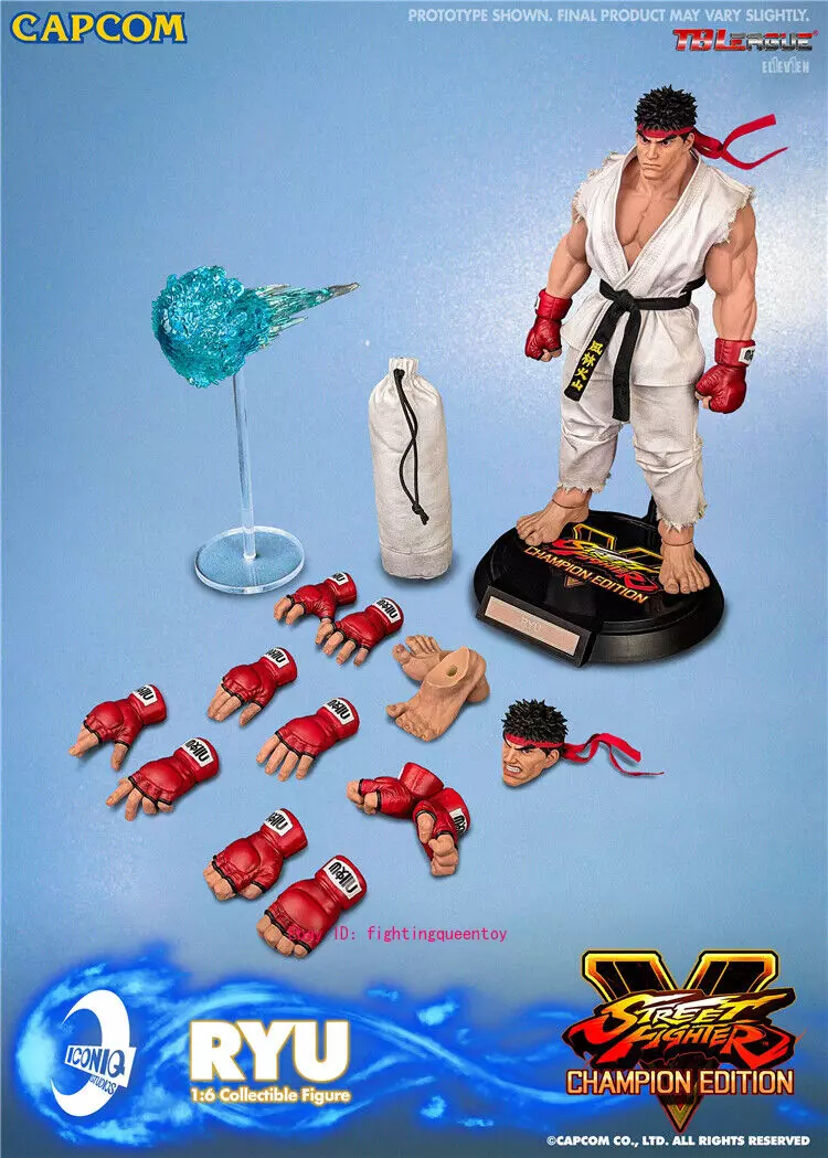 Street Fighter V Iconiq Gaming Series Ryu 1/6 Scale Collectible Figure