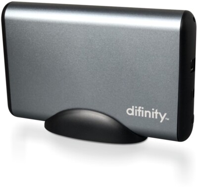 Externe Difinity 12TB Festplatte | 3,5'' Aluminium Gehäuse | USB 3.0 | NEW