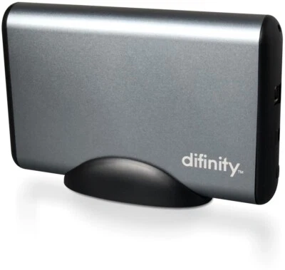Externe Difinity 12 TB Festplatte | 3,5" Aluminium Gehäuse | USB 3.0 | NEU
