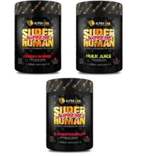 Alpha Lion SUPER HUMAN (SUPREME} Pre Workout  Pick a flavor  Free Shipping