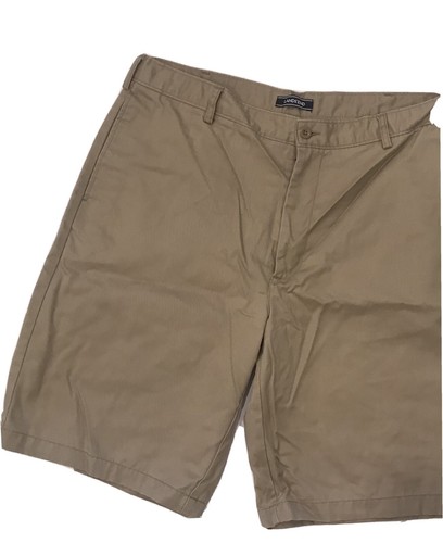 Mens Lands End Khaki Shorts Size 36 | eBay