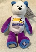 Limited Treasures Massachusetts 3rd.State Quarter Coin Bear New With Tags