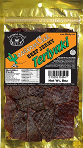 Buffalo Bills 8oz Teriyaki Western Cut Beef Jerky Pack &hellip;