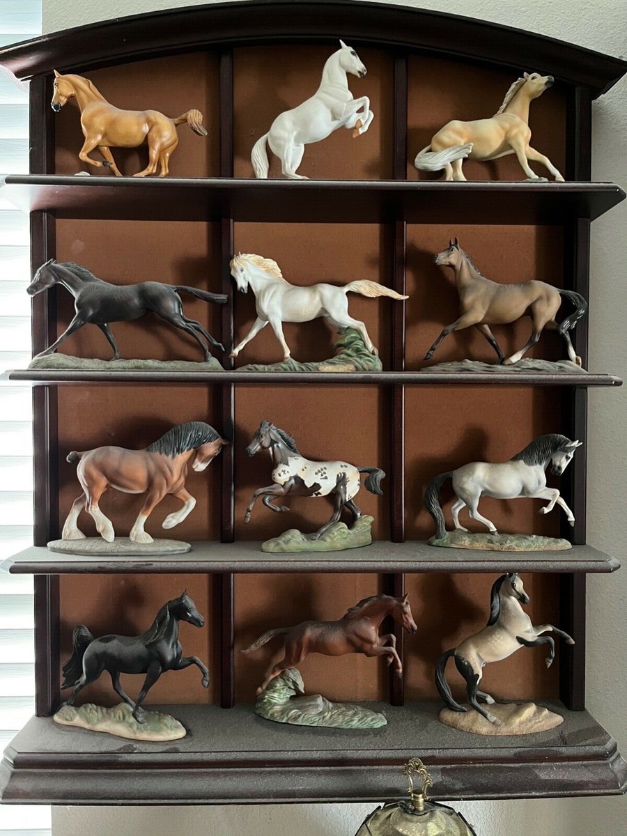 1989 Franklin Mint The Great Horses of the World Horses FULL