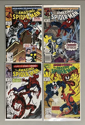  MCU Keys Amazing Spider-Man #356 359 361 362 (1991) NM-(9.0-9.4) 