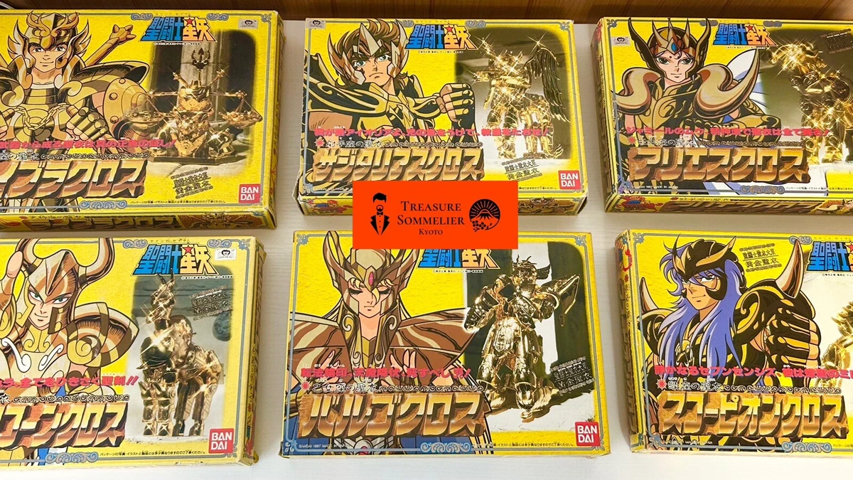 SAINT SEIYA VINTAGE Twin Cloth Bandai Japon 1988 Phoenix Ikki Gold V1