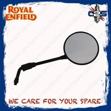Genuine Royal Enfield black rear view mirror right for Hunter 350 RAL00274/E