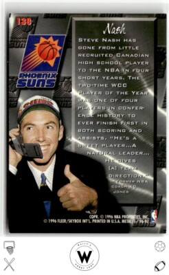 1996-97 Metal #138 Steve Nash
