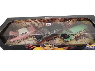 New Hot Wheels Cars Of The Hard Rock Cafe Cool Series 1, Cadillacs ''57 '59 '63