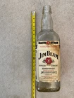 VINTAGE JIM BEAM BOURBON GLASS BOTTLE 18" ONE GALLON FEDERAL OREGON TAX STAMPS