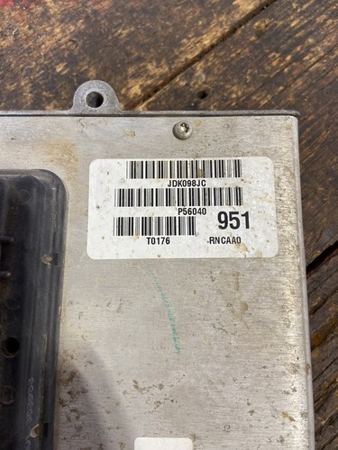 1996 DODGE RAM 2500 3500 12V CUMMINS MANUAL PCM ECM COMPUTER MODULE 56040951 - Picture 2 of 6