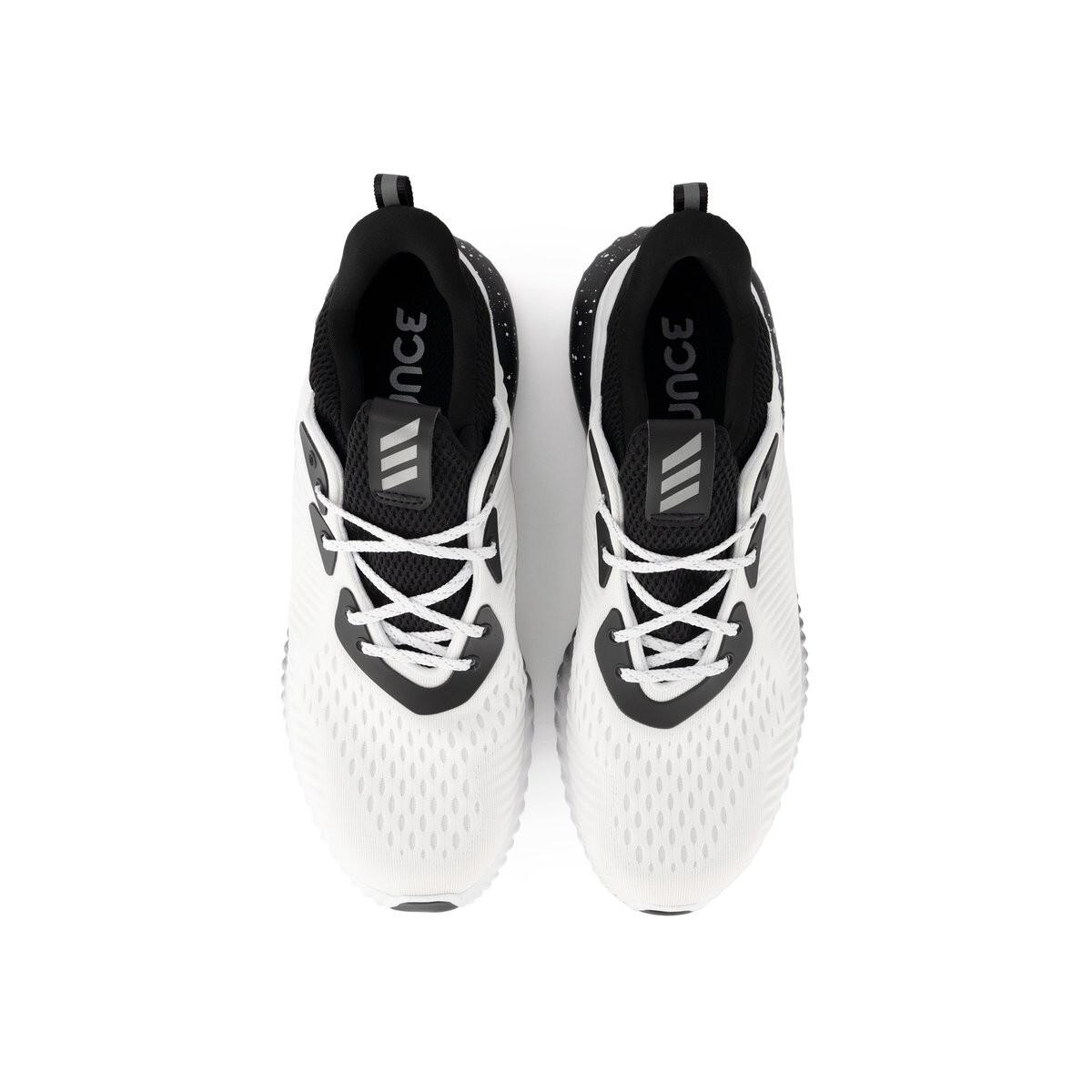 Size 10.5 - adidas Alphabounce 1 White Black Speckled for