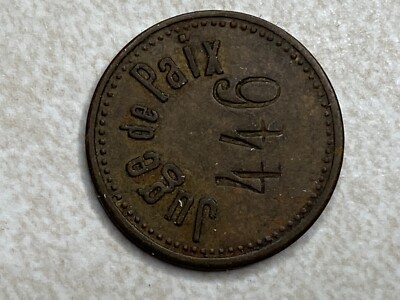 Juge De Paix 446 10 Game Arcade Merchandise Trade Token T3393 | eBay