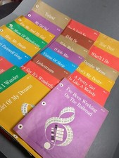 Hammond Organ Student Course Books Lot 53-58 60-76 VTG